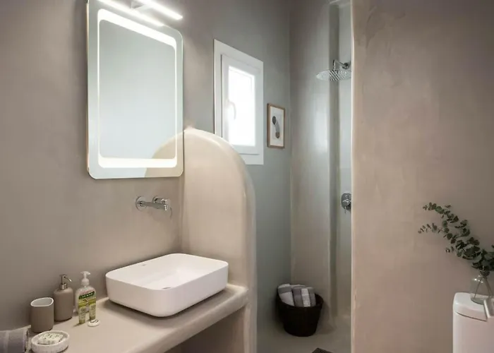 Elegant 2 Bd House With Shared Pool Ornos (Mykonos)